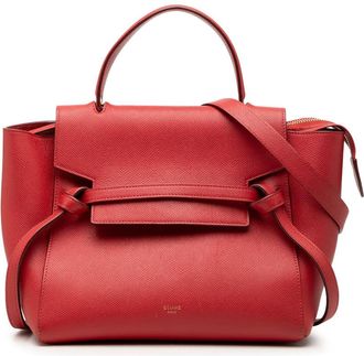 Celine Pre-owned Celine Micro Grained Calfskin Belt Bag Ladies 948DUURATK90RN0V