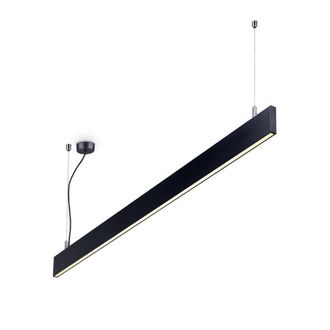 Netlighting Linus Decorative Linear Integrated Pendant Light Black 4000K