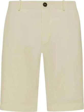 Roberto Ricci Design Pastelgele Chino Shorts - Heren - Korte Broeken - Geel - S - Korte Broeken