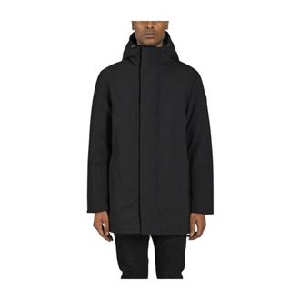 Canadian Parka lunga - - Coats - Uomo - Nero - M