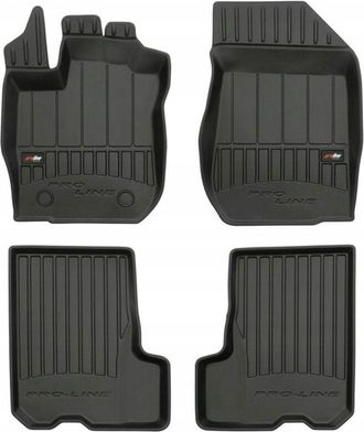 OEM Alfombras, Felpudos, Alfombras De Goma Dacia Sandero 2 2012-2020, Canaleta 3d