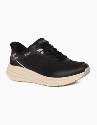 Skechers Womens Slip In Bobs Skillz Womens Trainers - Black - Size: 5