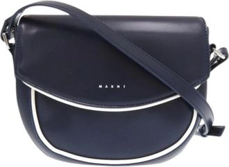 Marni Pre-owned Schoudertas - Dames - Vintage Schoudertas - Blauw - ONE Size - Polyester - Vintage
