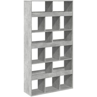 vidaXL Vidaxl - Libreria Grigio Cemento 100x33x187,5 cm in Truciolato