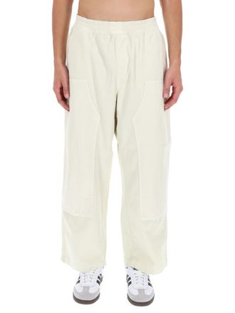 Carhartt Work in Progress White Relaxed Elasticated Pants