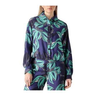 Pom Amsterdam Delicacy Blouse - Dames - Blouses & Shirts - Veelkleurig - Maat: XS Viscose