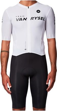 Van Rysel Suit RCR Veloeinteiler f&uuml;r Herren | wei&szlig;