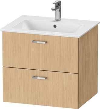 Duravit Duravit - Mueble De Lavabo Xbase Colgado En La Pared W:60 Cm Con 2