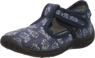 Beck Mens Safari Hi-Top Slippers, Blue (Blue 34), 4 UK