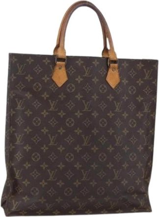 Louis Vuitton Pre-owned Vintage Canvas Tote Bag - Dames - Vintage Shopper - Bruin - ONE Size - Vintage
