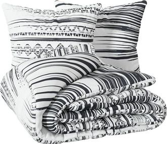 Atmosphera Atmosphera - Juego De Cama De Algod&oacute;n &laquo;etnik&raquo; 260 X 240 Cm Cr&eacute;ateur DInt&eacute;rieur