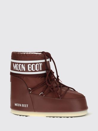 Moon Boot Icon Low-Cut Nylon Snow Boots with Printed Logo