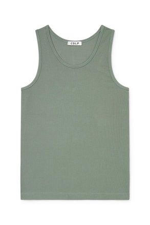 CDLP Ribbed Stretch-TENCEL Lyocell and Cotton-Blend Jersey Tank Top