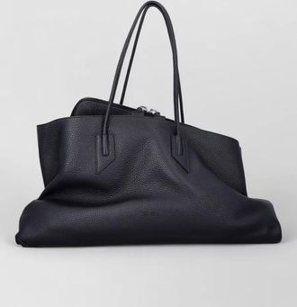 The Attico large leather tote bag