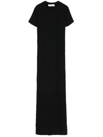 Ludovic de Saint Sernin Jersey maxi-jurk - Zwart