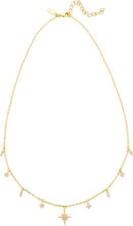 Mya Bay star-pendent necklaces - women - 24kt Gold Plated Brass/Semi-Precious Stones - One Size