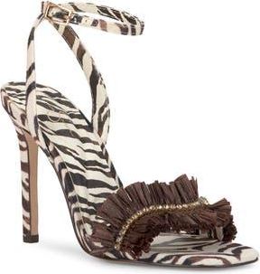 Jessica Simpson Omiena Ankle Strap Sandal in Dkbrown 01 at Nordstrom Rack, Size 9.5