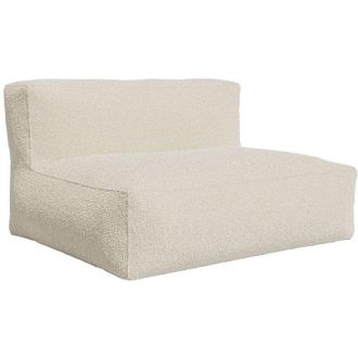 Vente-Unique Divano 2 posti in Tessuto bouclette Beige - NOUMARA