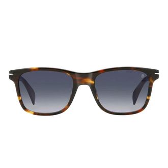 Eyewear by David Beckham Sunglasses, male, Brown, Size: 54 MM Rectangular Sunglasses