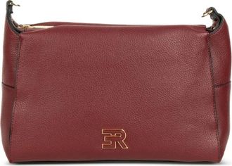 Ermanno Scervino Victoria logo-plaque shoulder bag - women - Polyurethane - One Size - Red