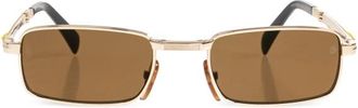 Eyewear by David Beckham DB 99/Origami Zonnebril - Heren - Zonnebrillen - Geel - ONE Size - Accessoires