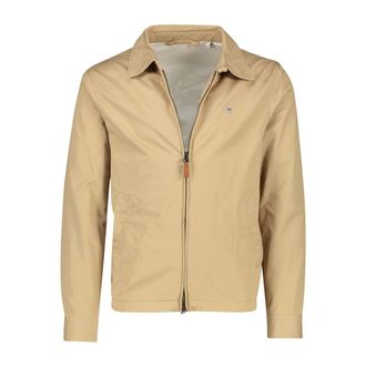 GANT Jassen, Heren, Beige, 3Xl, Katoen, Zomerjas