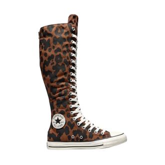 Converse Schoenen, Dames, Bruin, 36 EU, Chuck Taylor All Star XX-Hi Cheetah