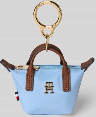 Tommy Hilfiger Schl&uuml;sselanh&auml;nger im Henkeltaschen-Design in Hellblau, Gr&ouml;&szlig;e 1