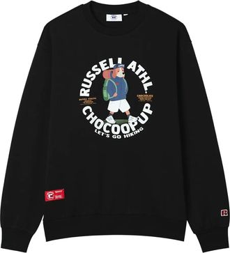 Chocoolate Sweater met print - Zwart