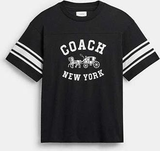 Coach Horse And Carriage Relaxed T-Shirt In Organic Cotton