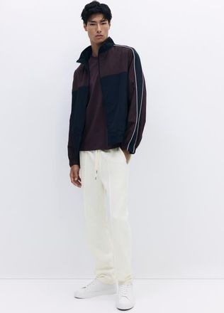H&M Regular Fit Tailored Joggers in White at Nordstrom, Size Xx-Large