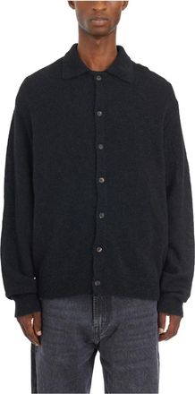 Our Legacy Avond Polo Shirt - Heren - Vesten - Zwart - S - Truien & Vesten