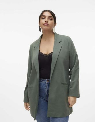 Vero Moda Curve Blazer verde