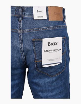 Brax Mens BRAX CADIZ JEANS LIGHT DENIM - Blue - Size: 36/30