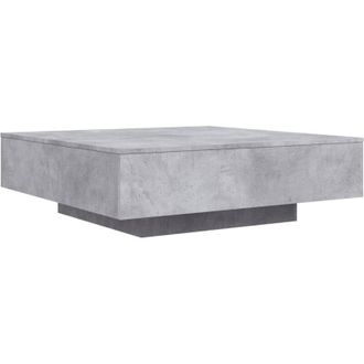 vidaXL Coffee Table Concrete Grey 100x100x31 cm Engineered Wood Vidaxl