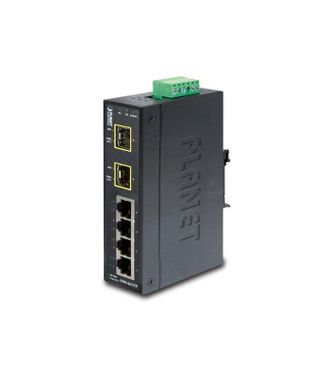 Planet Isw-621tf Conmutador No Administrado L2 Fast Ethernet (10/100) Azul