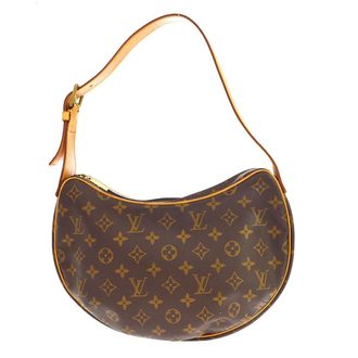 Louis Vuitton Croissant Monogram Canvas Brown Canvas Handbag (Pre-Owned)