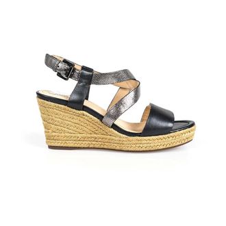 Geox Wedges - Dames - Schoenen - Zwart - Maat: 37 1/2 EU Leer