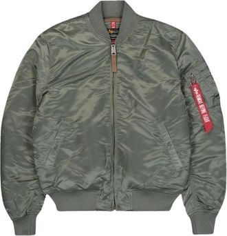 Alpha Industries Ma-1 VF 59 Bomberjack - Heren - Bomber jackets - Groen - M - Leer - Jassen