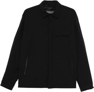 Herno Pocket Shirt Jacket - Heren - Zomerjassen - Zwart - XL - Jassen