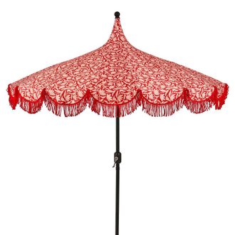 MiCa Decorations Sombrilla kelly rojo h238xb235xl235cm
