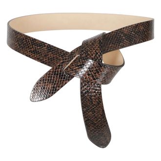 Isabel Marant Lecce Riem - Dames - Accessoires - Bruin - Maat: S Zijde