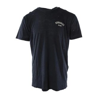 Dsquared2 T-Shirts, male, Blue, Size: XL Cool Fit Tee