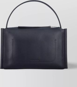J.W.Anderson loafer leather shoulder bag with detachable strap