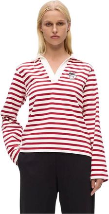 Karl Lagerfeld Dames, Tops, Veelkleurig, Maat: M