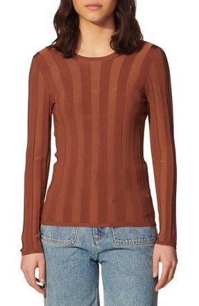 Sandro Strappy Back Sweater in Marron at Nordstrom Rack, Size 4 (Fits Like 10 Us)