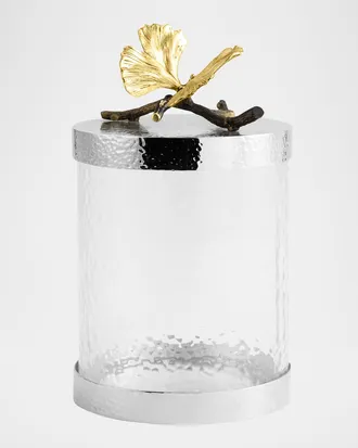 Michael Aram Butterfly Ginkgo Canister, Small