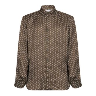 Costumein Hombre, Camisas, Marr&oacute;n, Talla: L