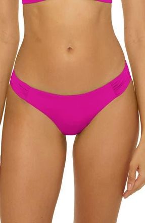 BECCA by Rebecca Virtue Color Code Hipster Bikini Bottoms in Hibiscus at Nordstrom Rack, Size Small
