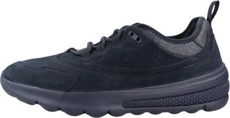 Geox Spherica Actif - Heren - Sneakers - Blauw - 41 EU - Leer - Schoenen